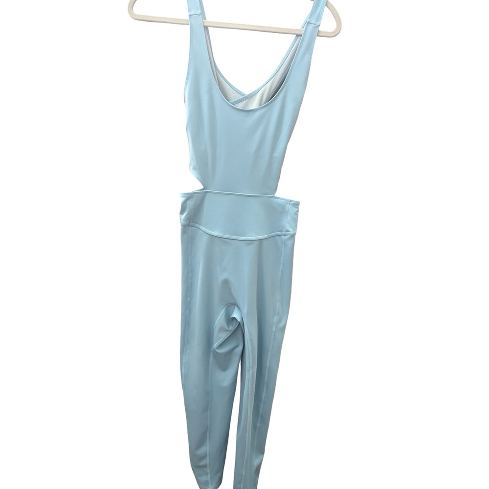 FP Movement by Free People Back-It-Up Onesie in Powder Blue - Picture 5 of 9